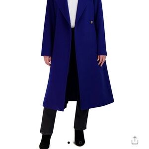 Luxe Wool Blend Belted Coat